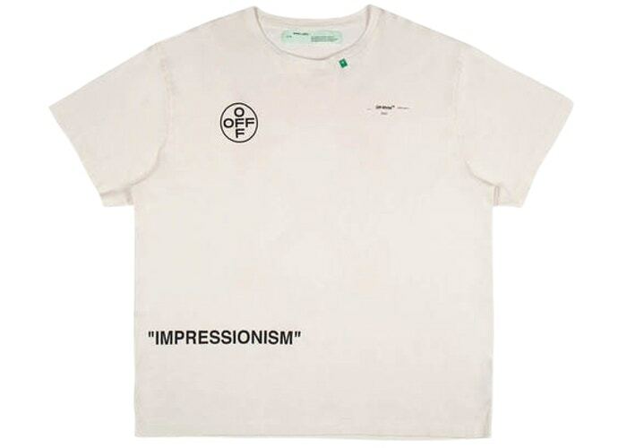 零碼特惠 OFF-WHITE Oversized Diag Stencil T-Shirt White【現貨商品】