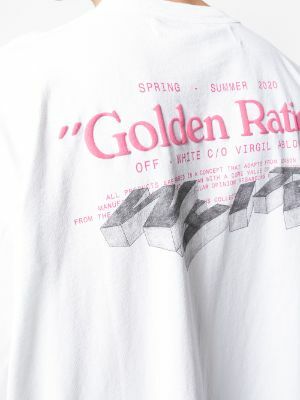 【Focus Store】現貨秒發 OFF-WHITE Oversized Golden Ratio T-Shirt - White 白色