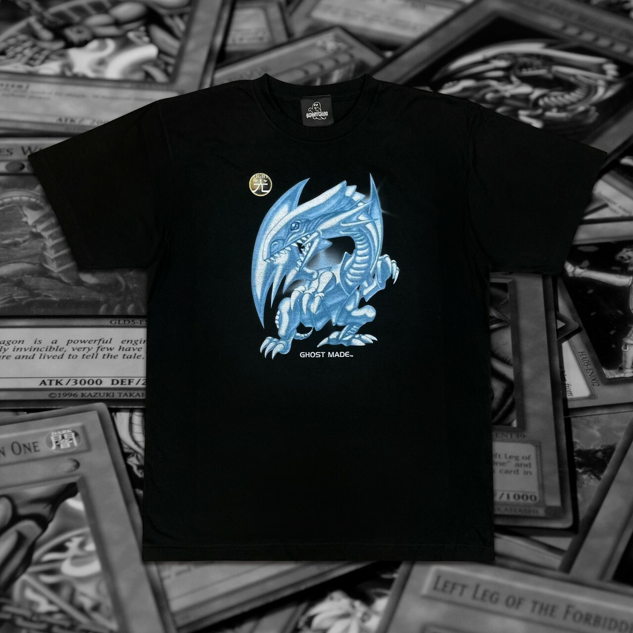GHOST MADE  《 遊戲王 》高橋和希 致敬款 短袖 T 鬼制王 青眼白龍 死者甦醒 千年積木 GHOSTMADE