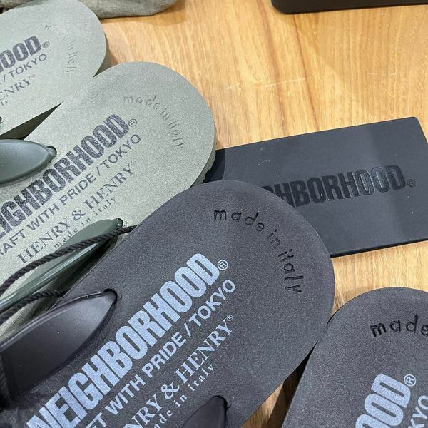 Neighborhood 2022年新款 夾腳拖鞋 兩色