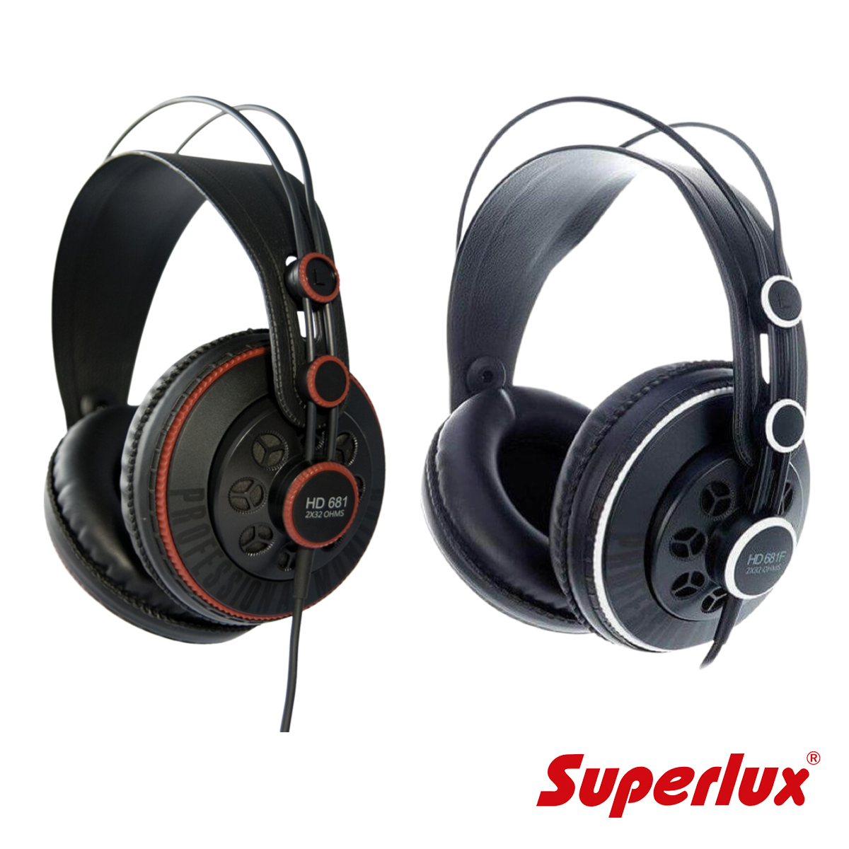 Superlux HD681/HD681B/HD681F 耳罩式 耳機 (附收納袋 轉接頭)