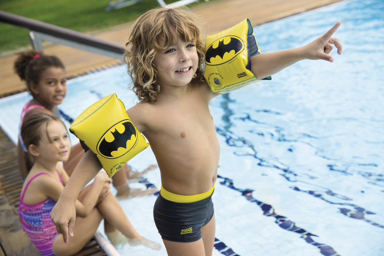 澳洲 ZOGGS x DC 蝙蝠俠兒童游泳手臂水袖 (2-6歲)