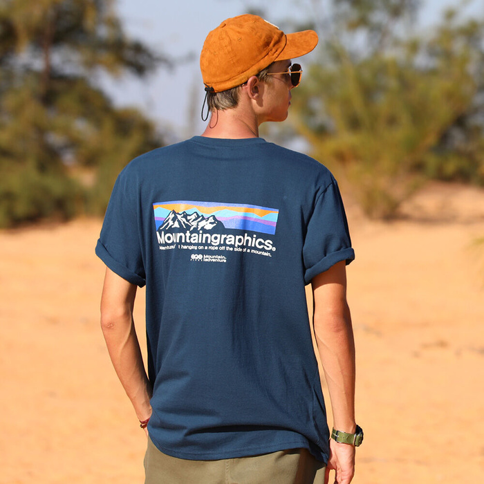 Fluke Mountain Graphic Silhouette T-shirt FST151