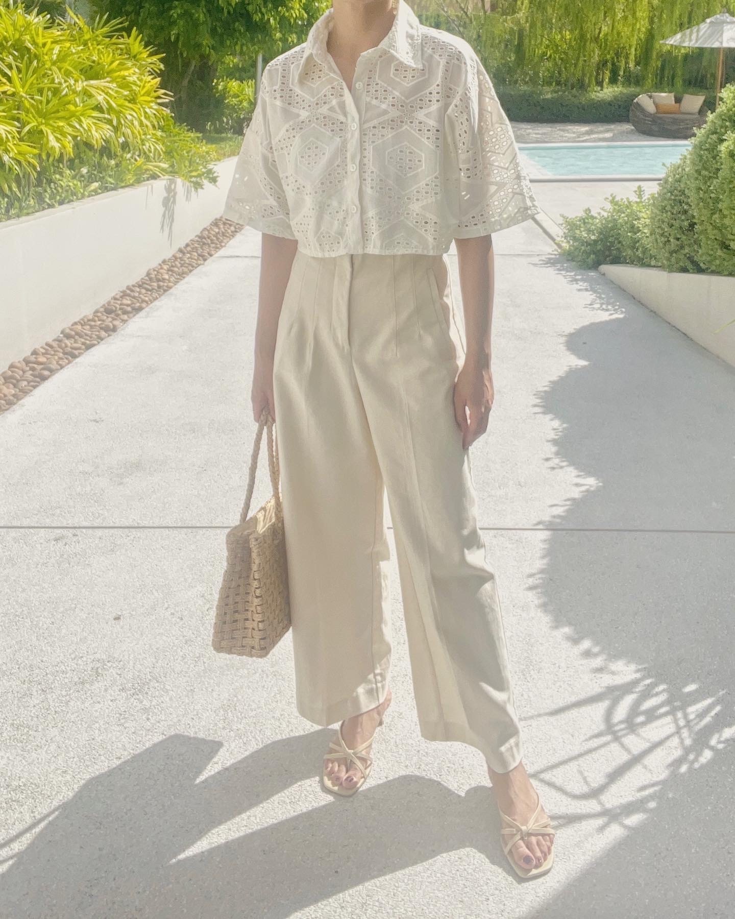 Tinsley Broderie Top