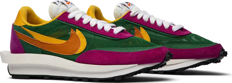 sacai x LDWaffle 'Pine Green' BV0073-301 【現貨商品】