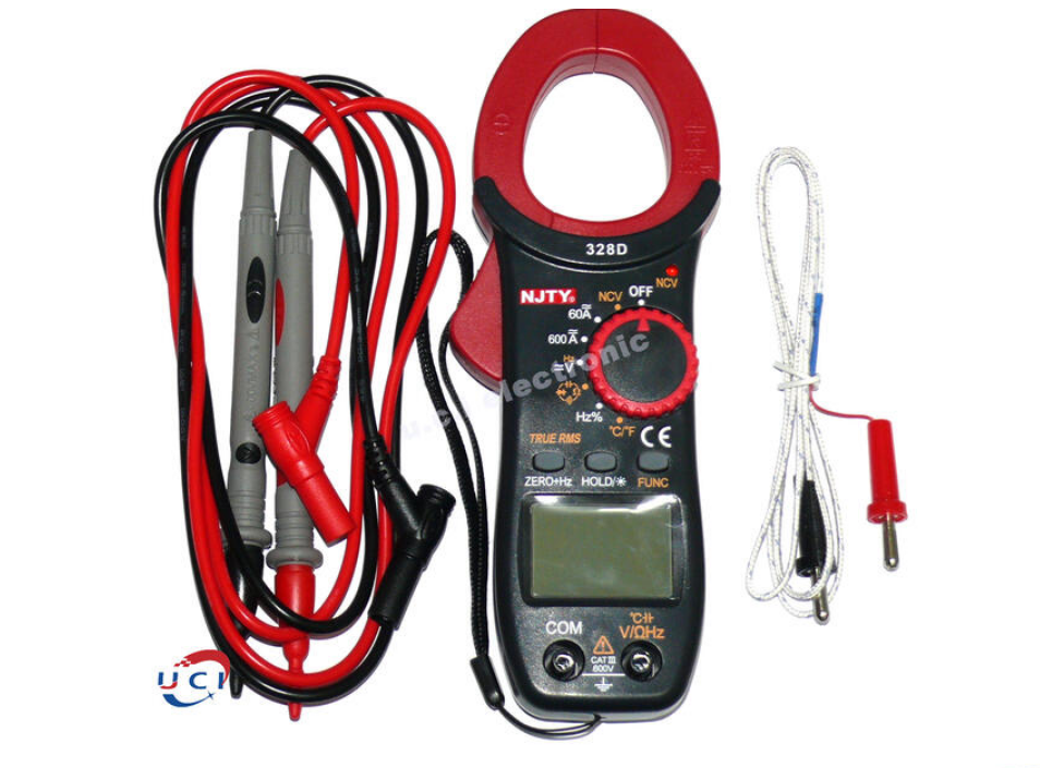 【UCI電子】(V-3) 328D高精度萬用表鉗形電流錶 勾表 三用電表 電錶 萬用電表 直流電表 萬用表鉗 勾錶 鈎表