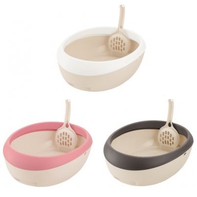 Richell 貓砂盤S (啡色) / (粉紅色) / (白色)