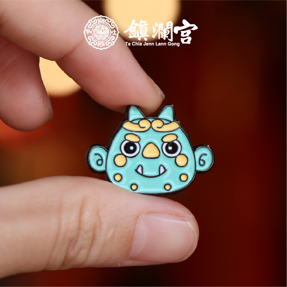 Q版金屬徽章-千里眼│ 別針 │ 胸章【鎮瀾宮】