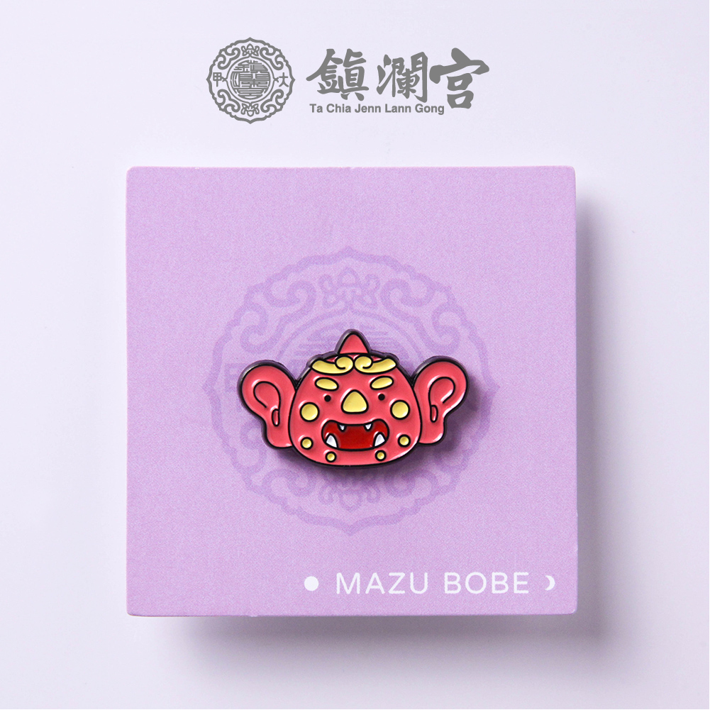 Q版金屬徽章-順風耳 │ 別針 │ 胸章【鎮瀾宮】