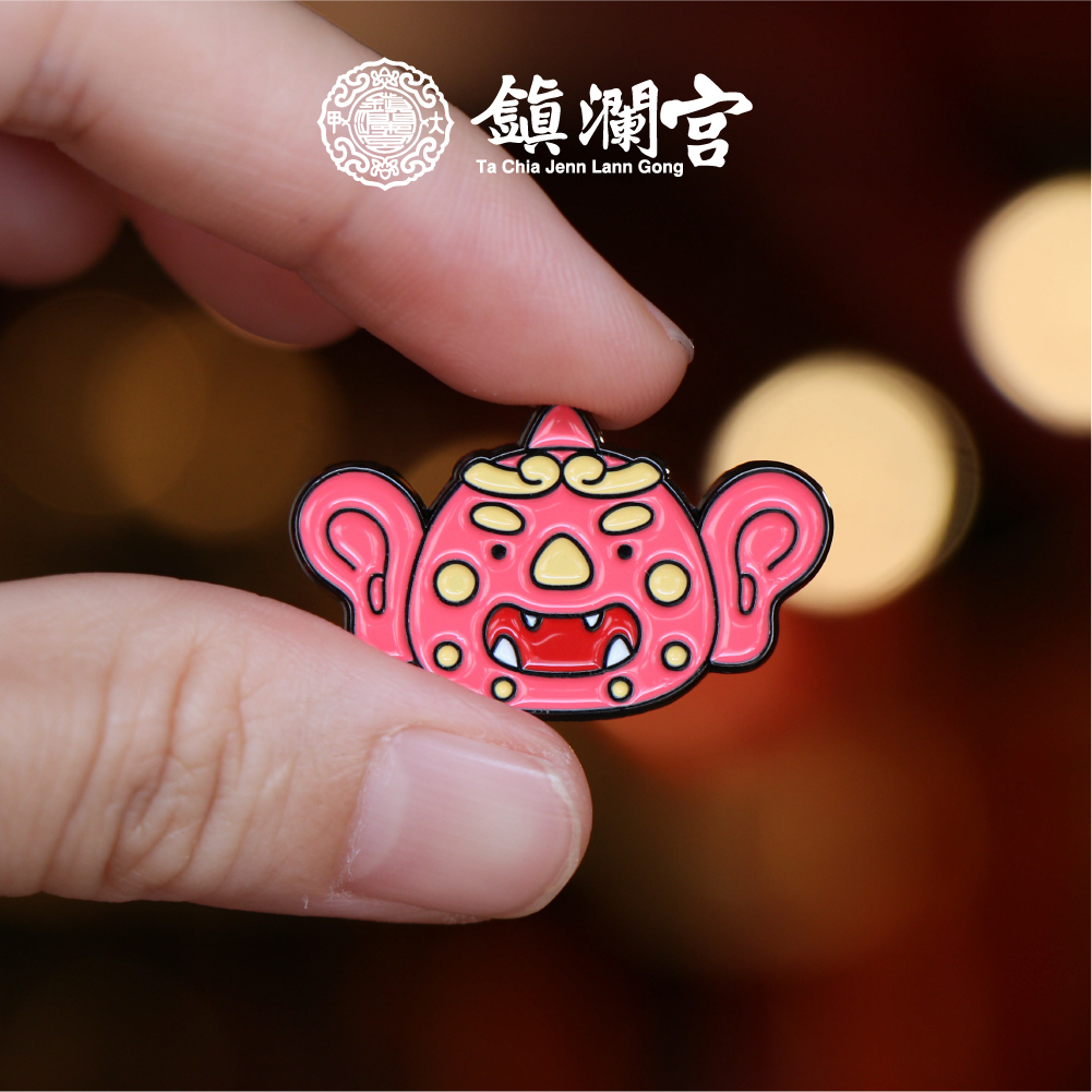 Q版金屬徽章-順風耳 │ 別針 │ 胸章【鎮瀾宮】