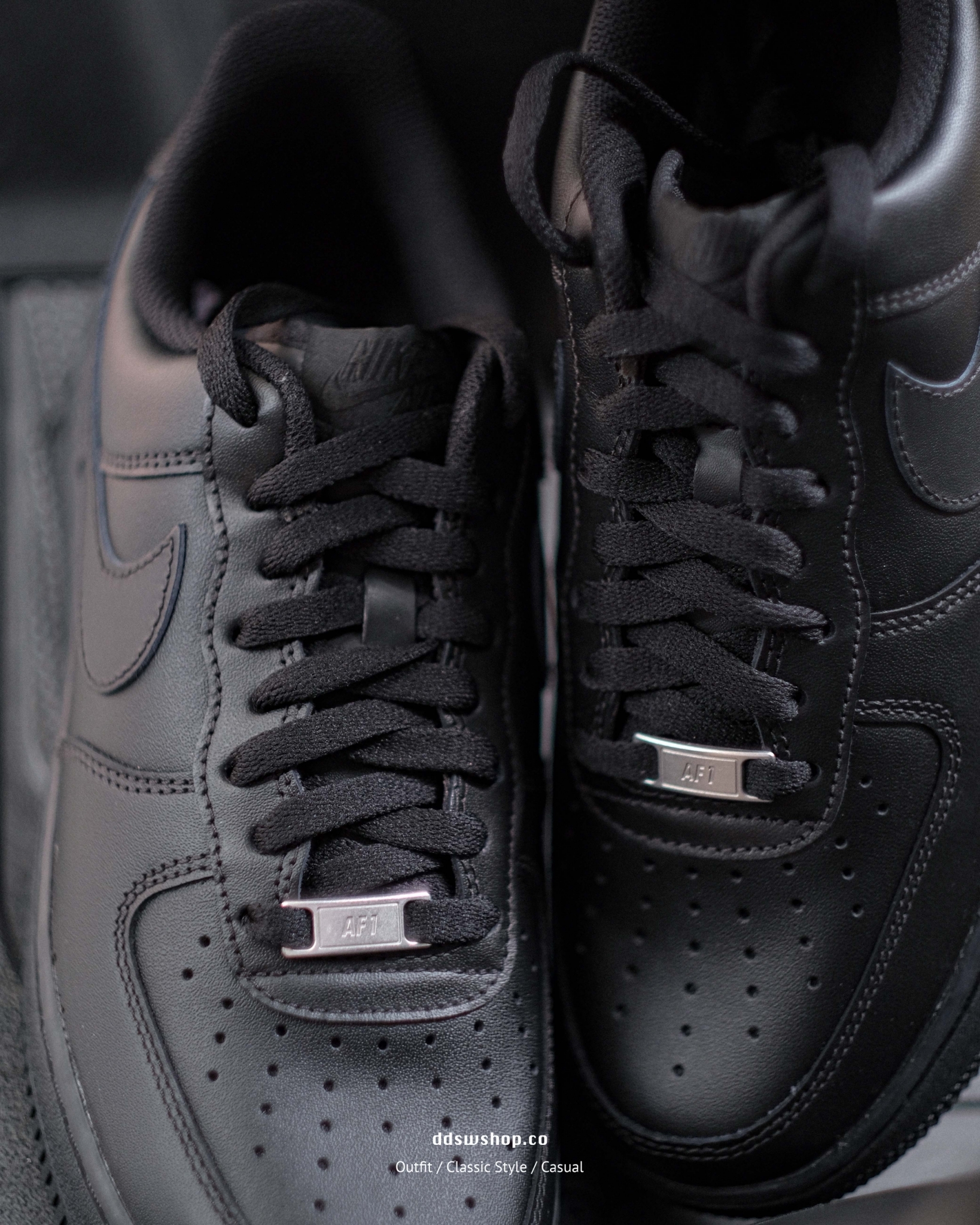 "調貨" Nike Air Force 1 '07 全黑 皮革 黑色 CW2288-001