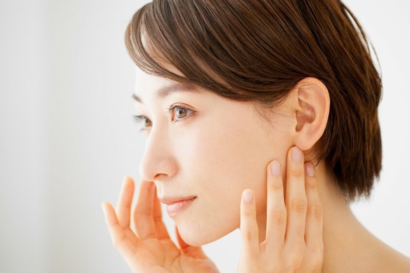 正確保養原則使肌膚變好示意圖