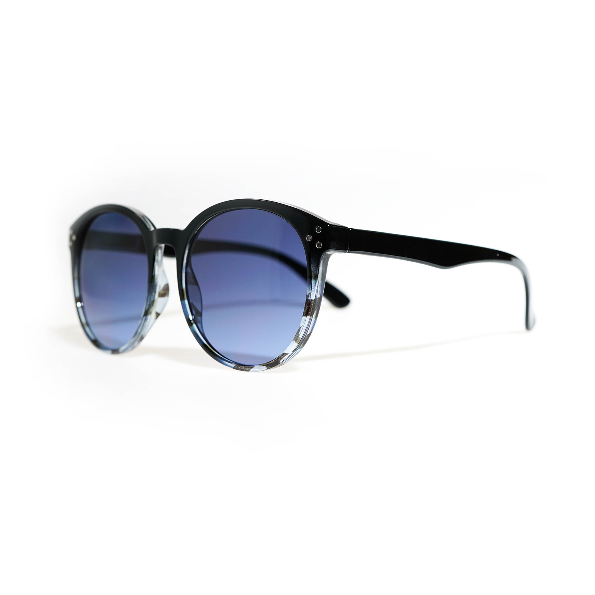 ROUND FRAME sunglasses - blue