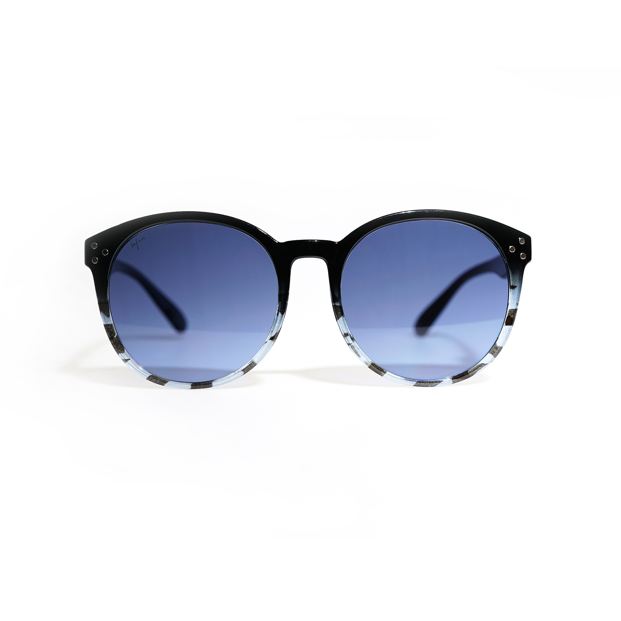 ROUND FRAME sunglasses - blue