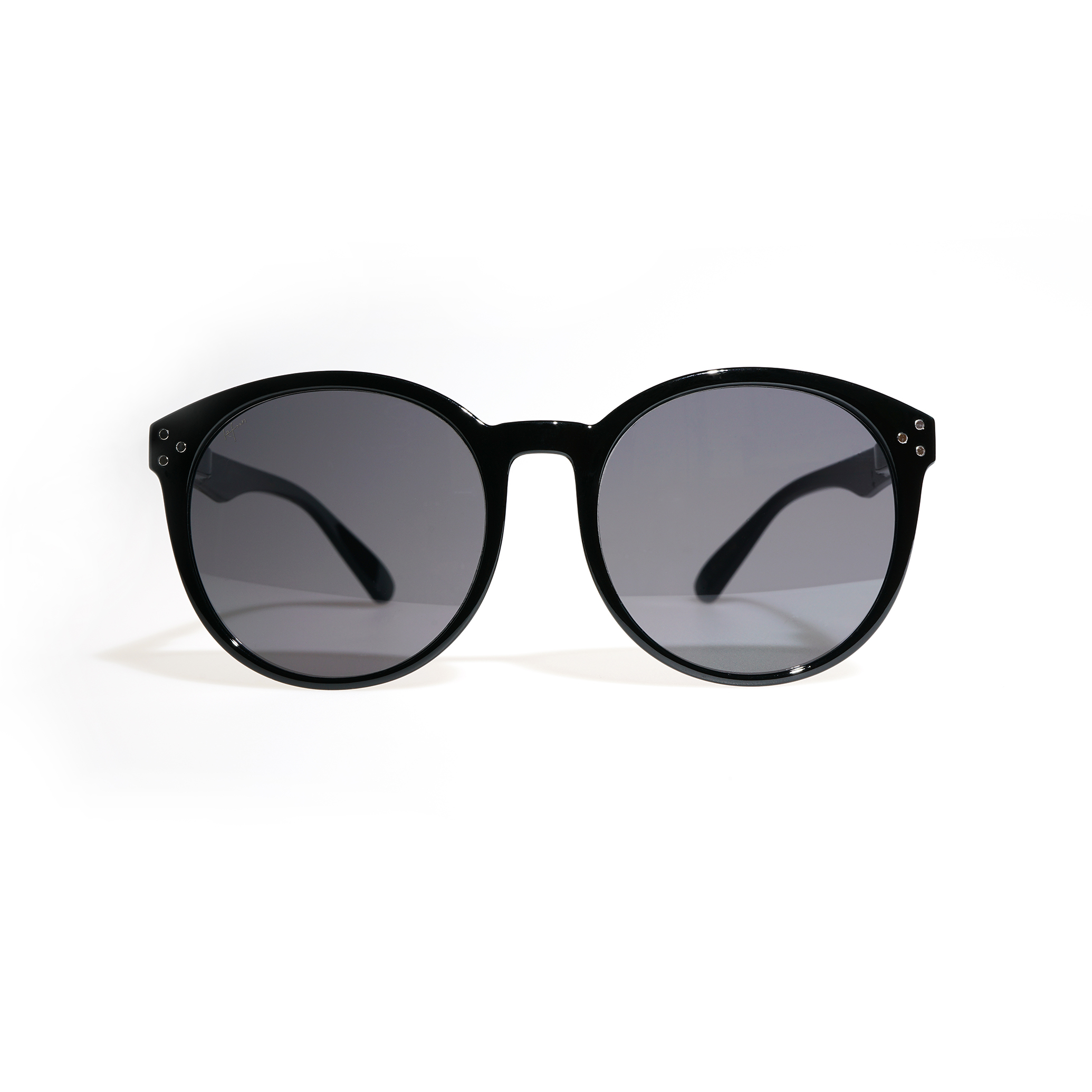 ROUND FRAME sunglasses - black