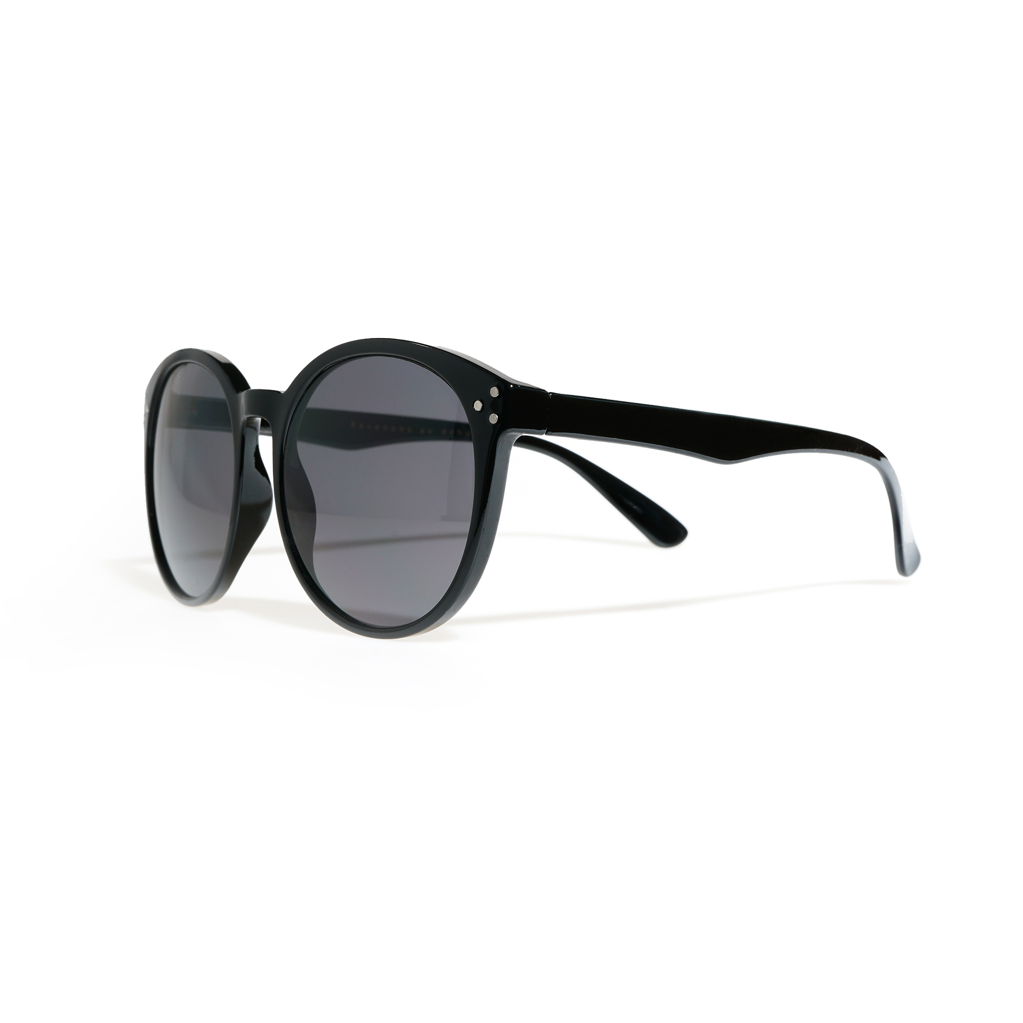 ROUND FRAME sunglasses - black