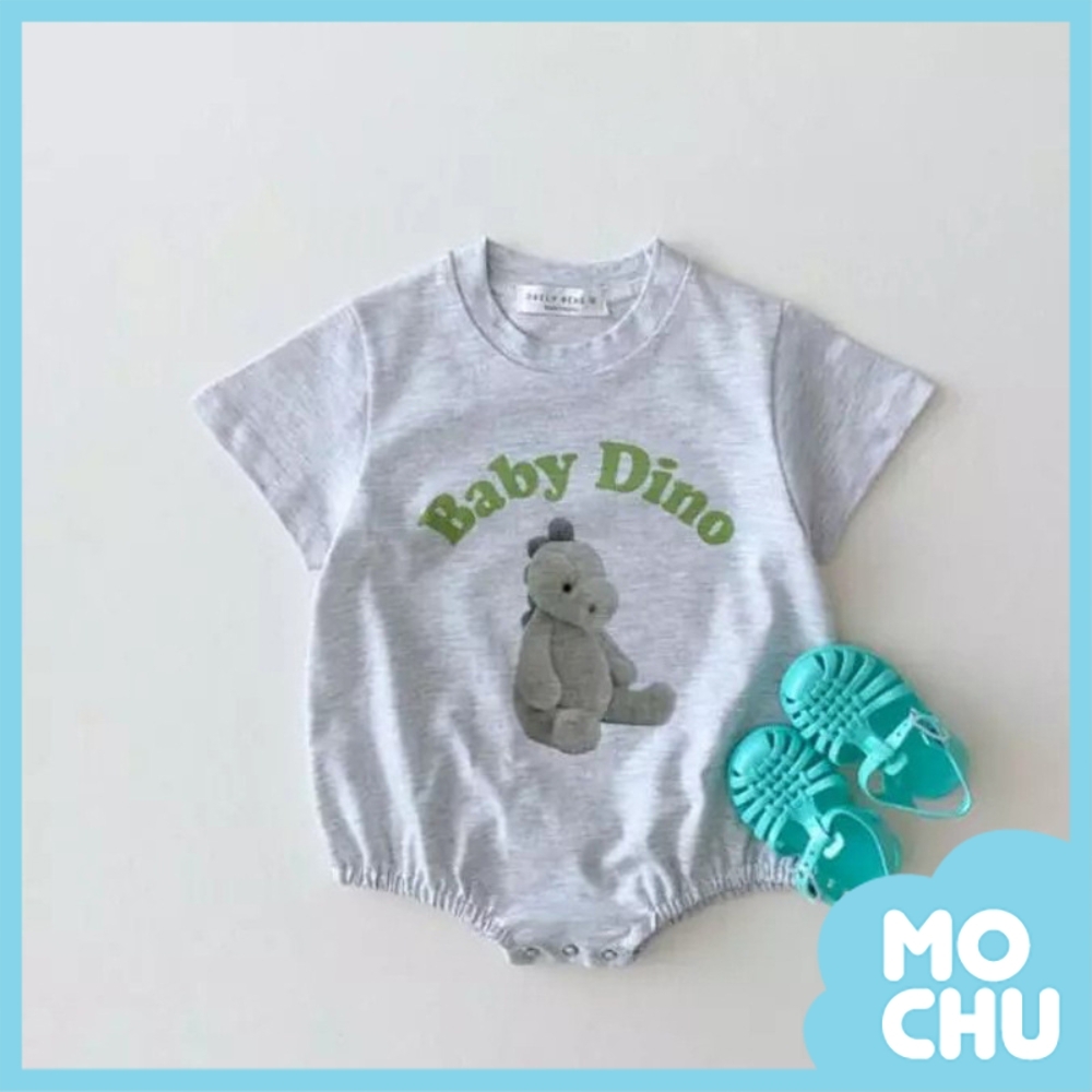 恐龍寶貝短袖包屁衣