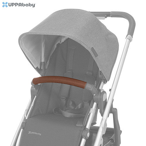 UPPAbaby 推車配件 - 防撞桿皮革保護套(適用Vista/Cruz) - 淺棕色/黑色