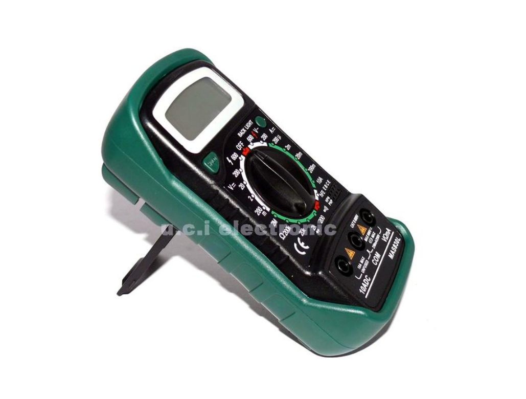 【UCI電子】(V-4) 電工 MAS830L 高精度電表 數字電表 小電表 三用電表