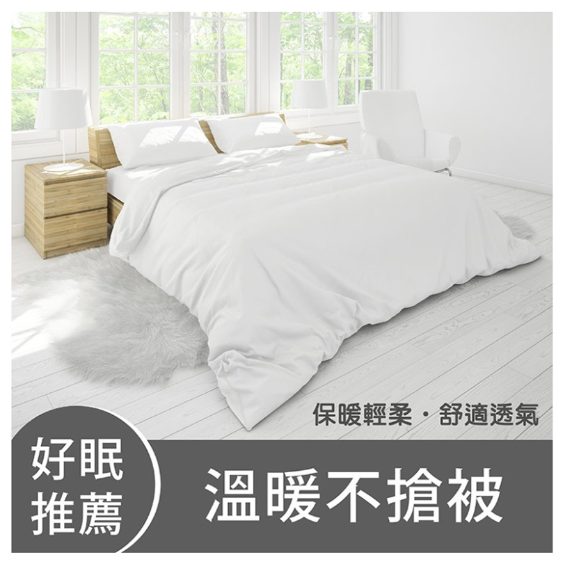 加大羽絨被 200*230cm 保暖輕柔/舒適透氣/1800g/雙人加大/遊學打工/居家生活 69CHX01328