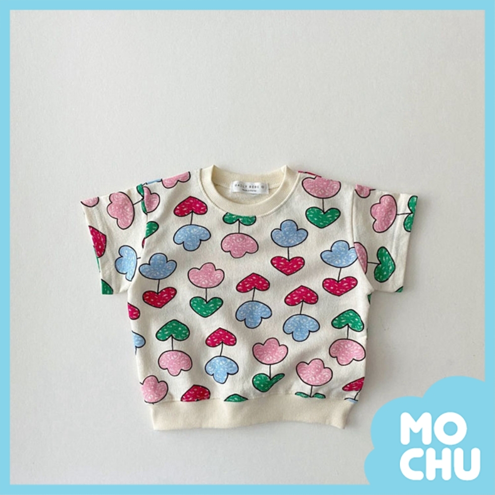 鬱金香短袖短褲休閒套裝