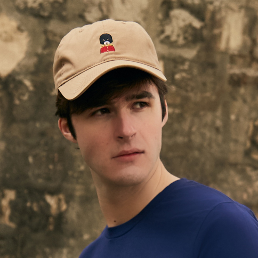 Alpaca Grenadier Guard Embroidery Dad Cap