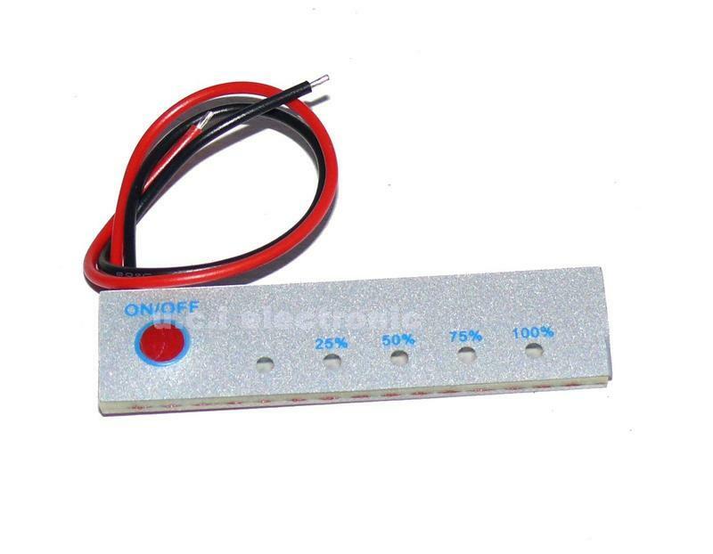 【UCI電子】(9-2) 3串 4串 鋰電池電量顯示板12V 電量顯示器 電量指示板 五級電量指示