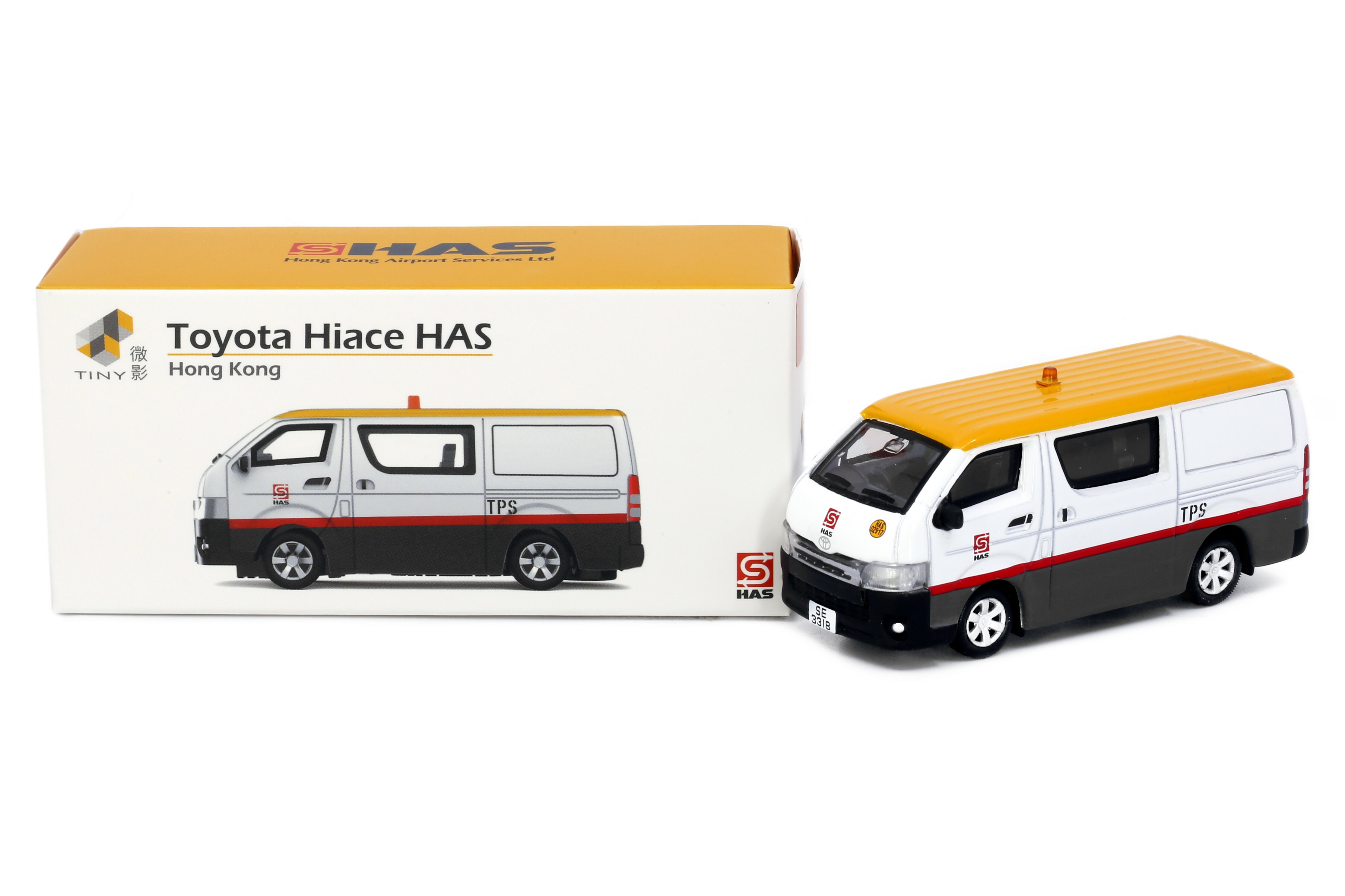 Tiny 微影城市合金車仔- 豐田Hiace HAS