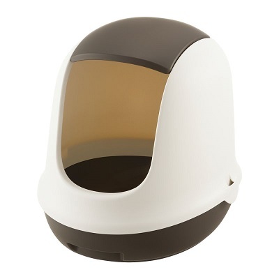 Richell 有蓋貓廁所 (啡色) / (粉紅色) / (白色)