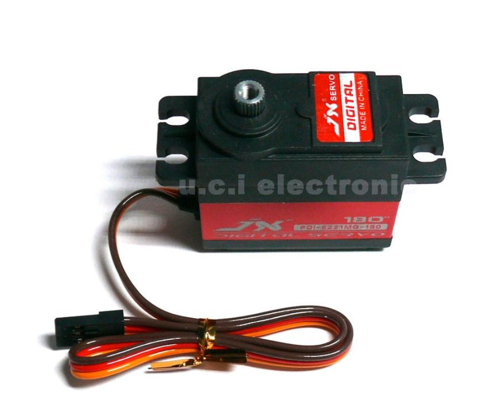 【UCI電子】(K-4) JX6221舵機20KG大扭力 金屬齒輪180度 120度 伺服馬達 JX pdi-6221