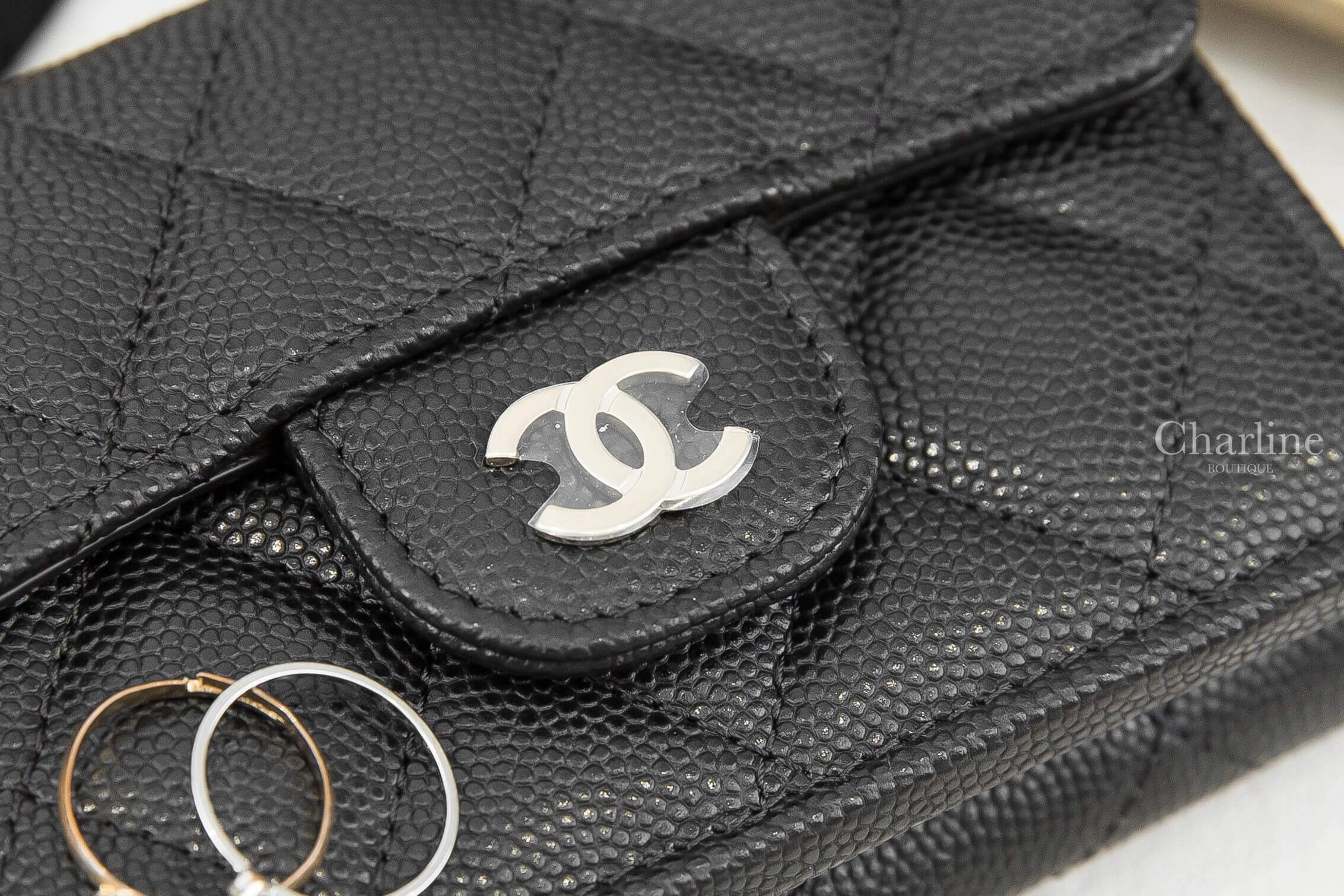 Chanel small classic discount wallet