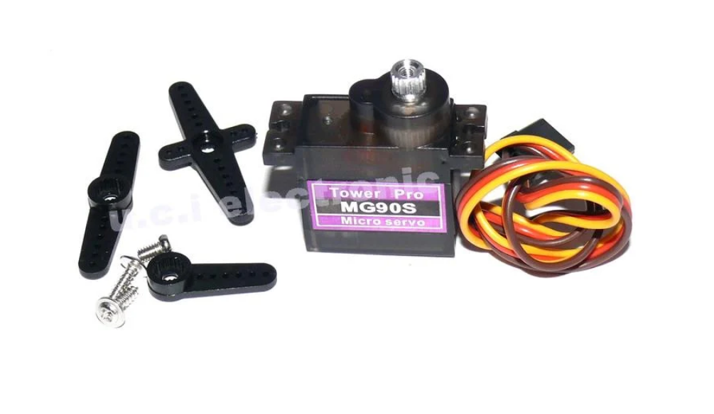 【UCI電子】(16-2)MG90S 銅齒（9g尺寸）全金屬齒輪 14g 傾斜舵機 伺服馬達