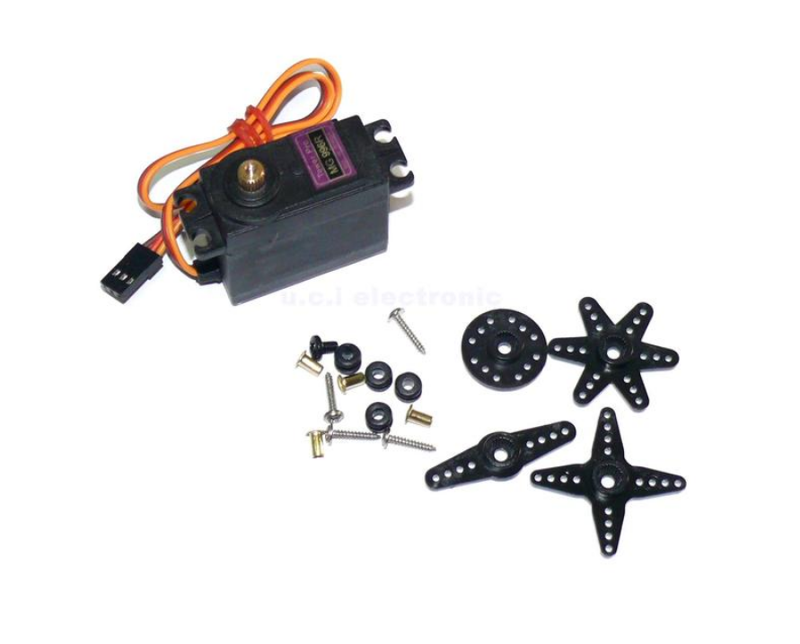 【UCI電子】(K-4) 輝盛MG995 MG996 雙足機器人 機械手 遙控車 55G 金屬銅齒輪舵機 伺服馬達