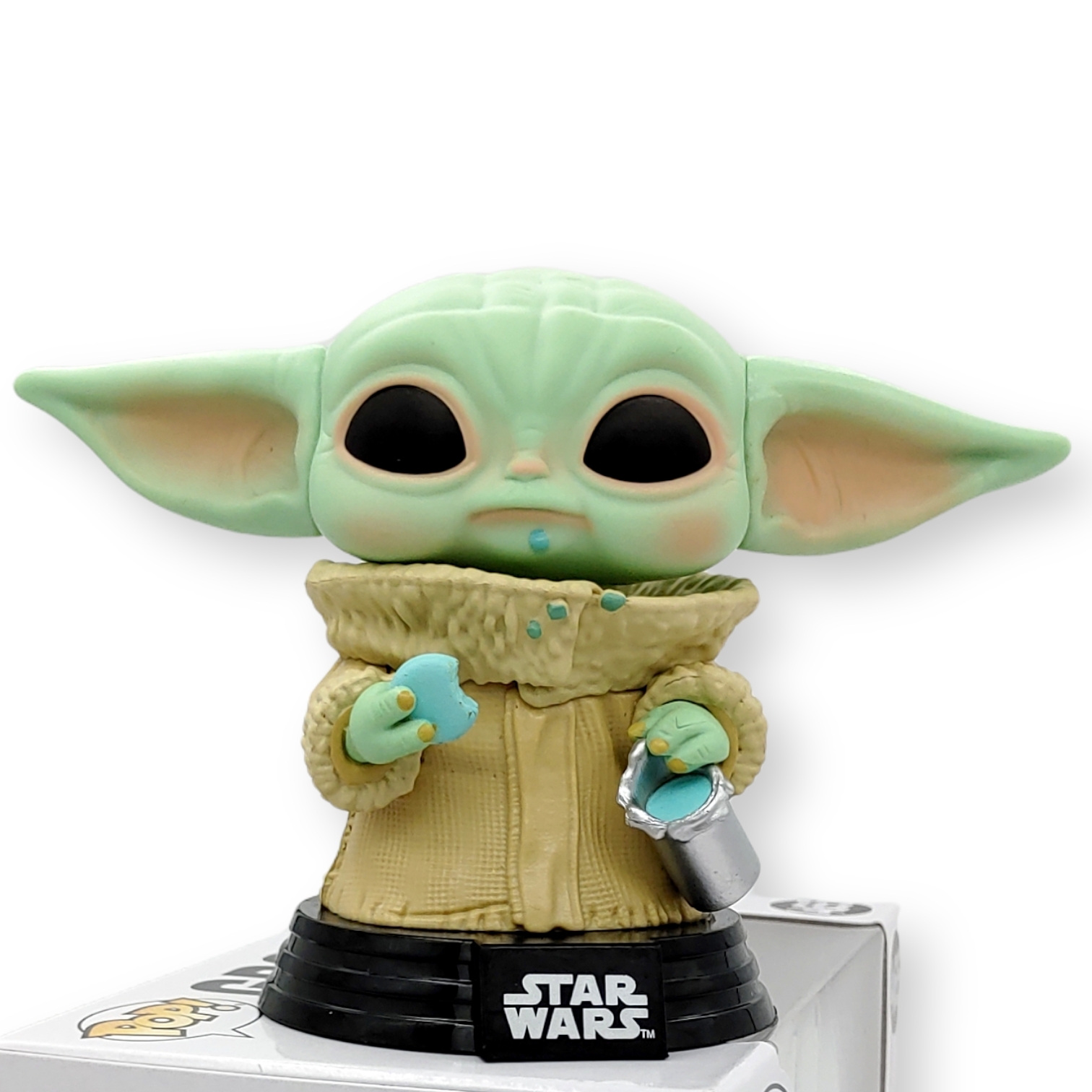 FUNKO POP<星球大戰-曼達洛人>尤達BB(食餅)-NO.465