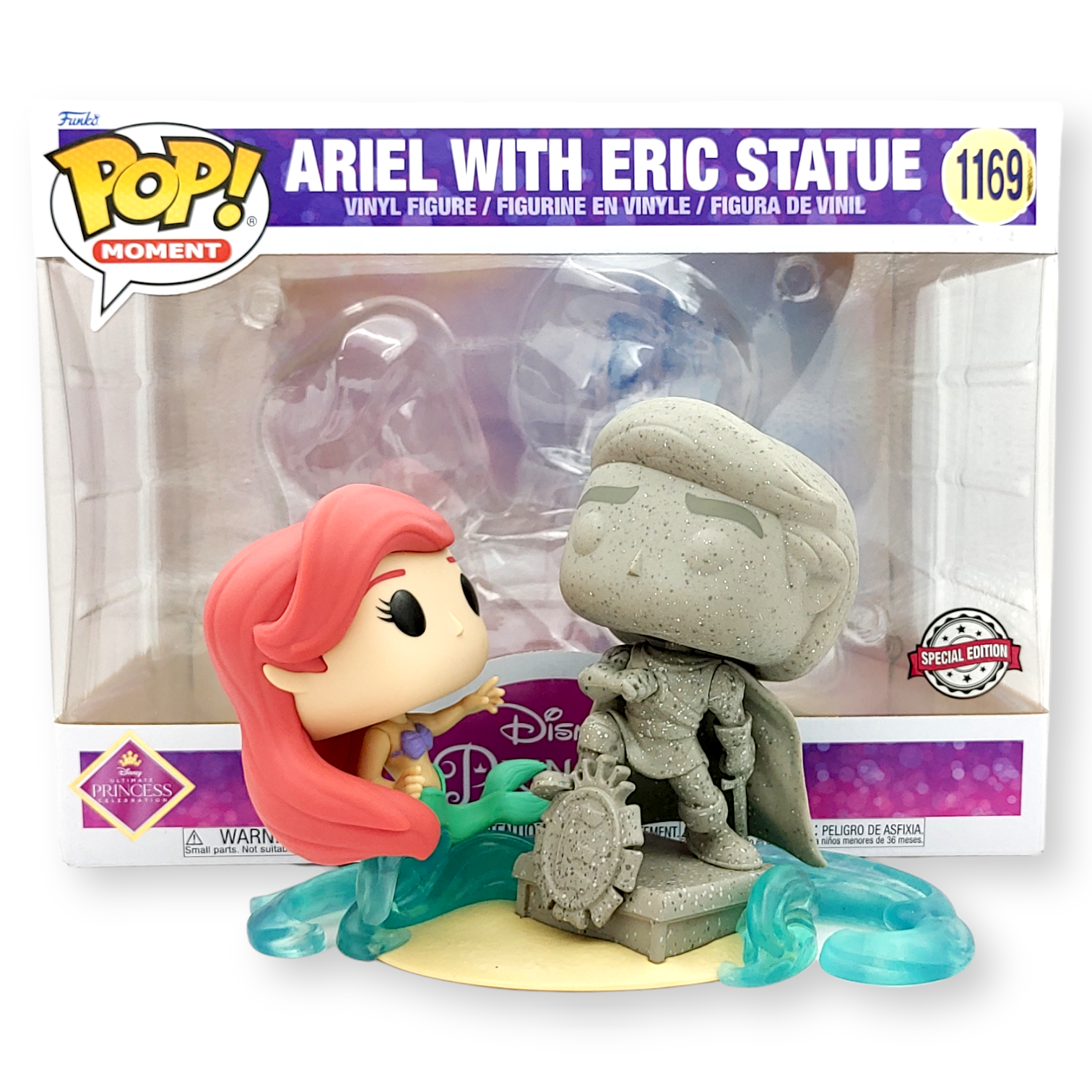 FUNKO POP<小魚仙>人魚公主&石化王子經典電影場景-No.1169
