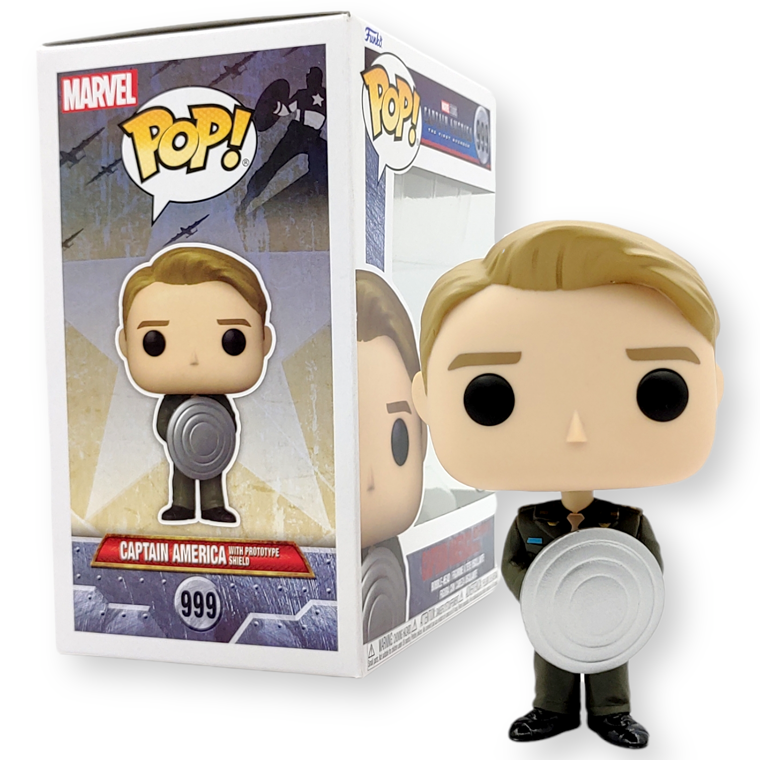 FUNKO POP<美國隊長>美國隊長(原型盾牌)-No.999