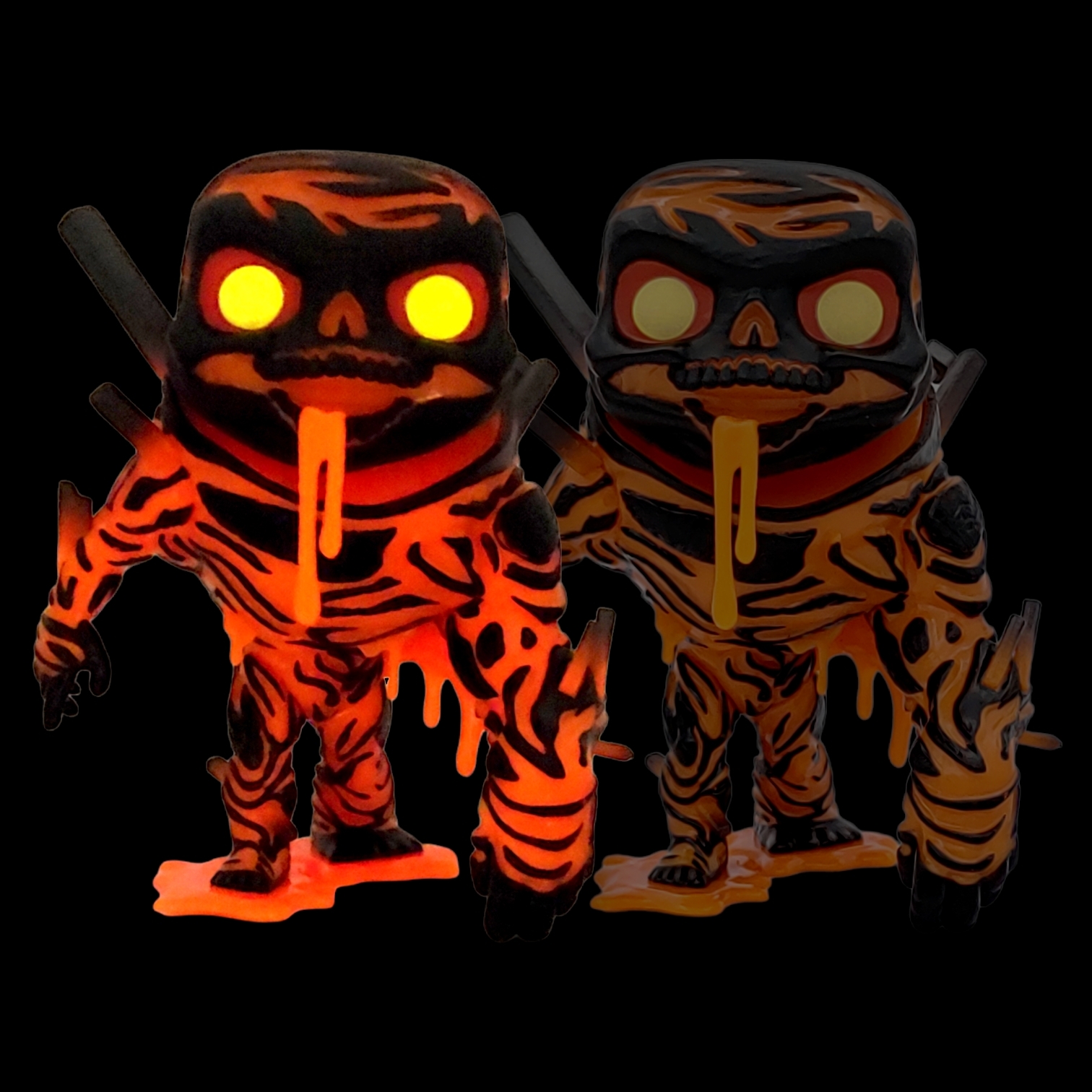 FUNKO POP<蜘蛛俠-不戰無歸>熔火狂(夜光版)-NO.474