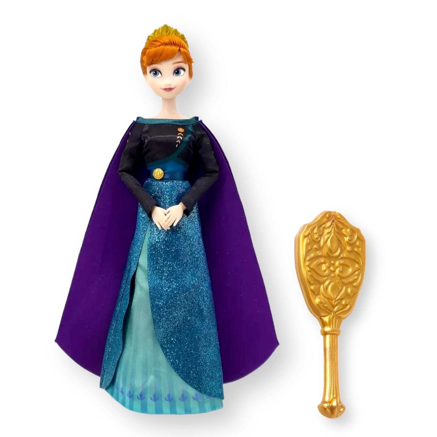  <魔雪奇緣>11.5吋安娜人偶公仔