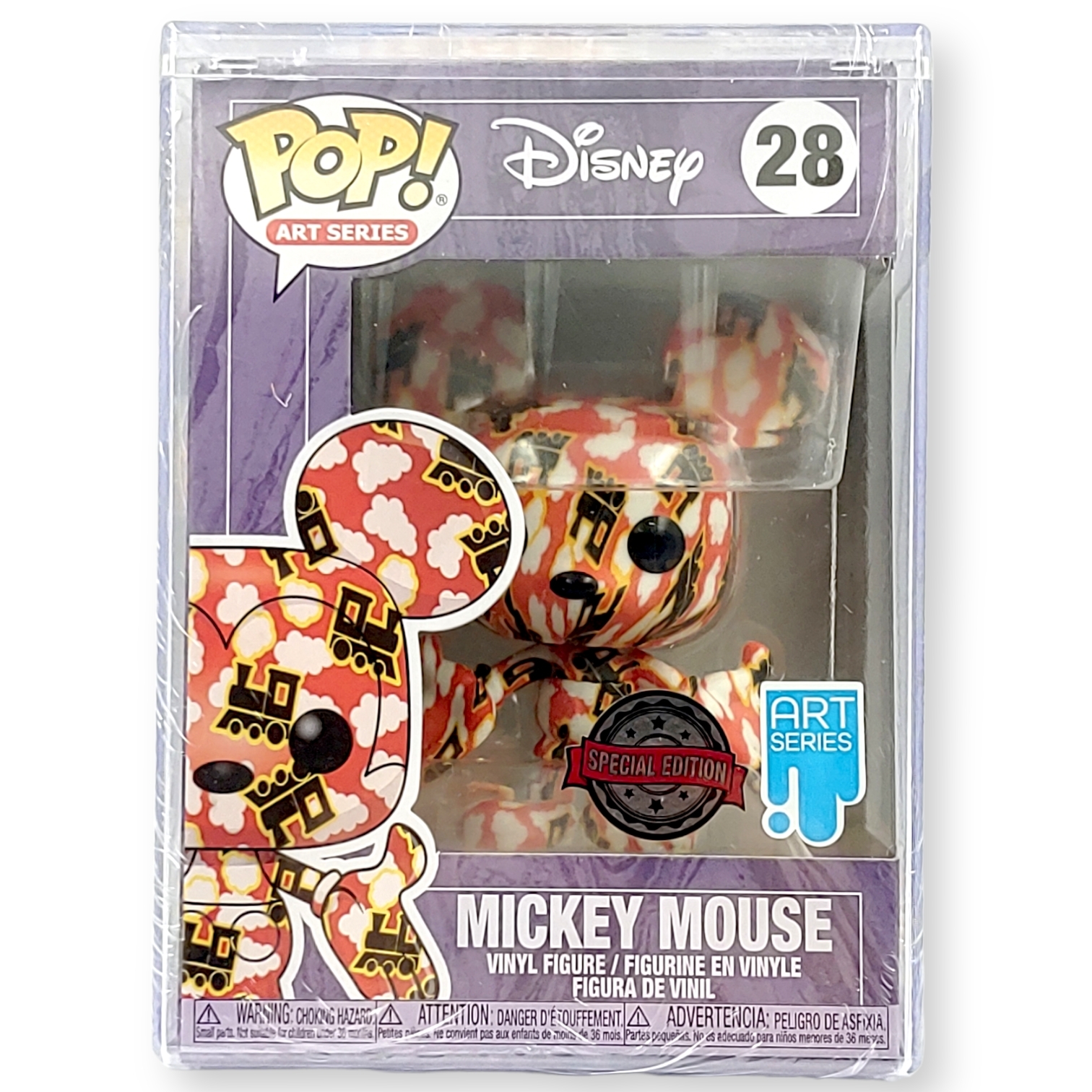 FUNKO POP <迪士尼>米奇(紅色火車藝術版)-No.28