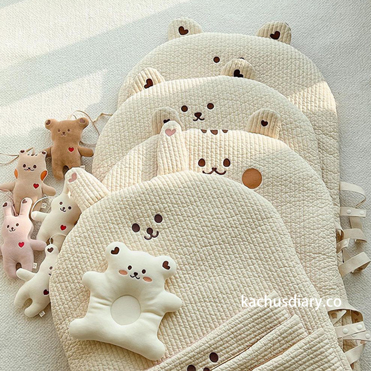 little bear動物家族便攜式床墊