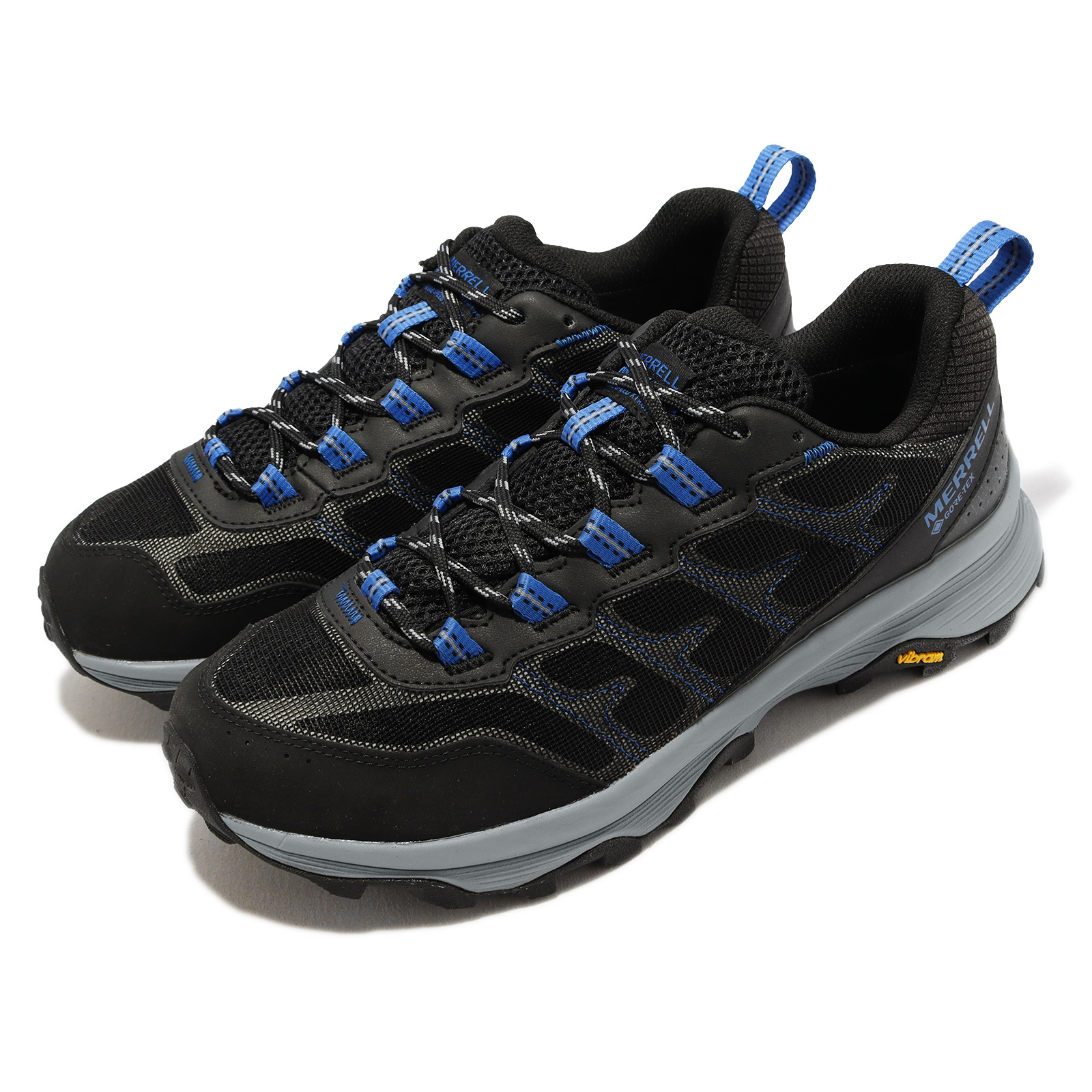 MERRELL 美國 MMOAB SPEED XTR GTX 黑/寶藍 男 耐用防水/登山/露營/溯溪 33ML067091