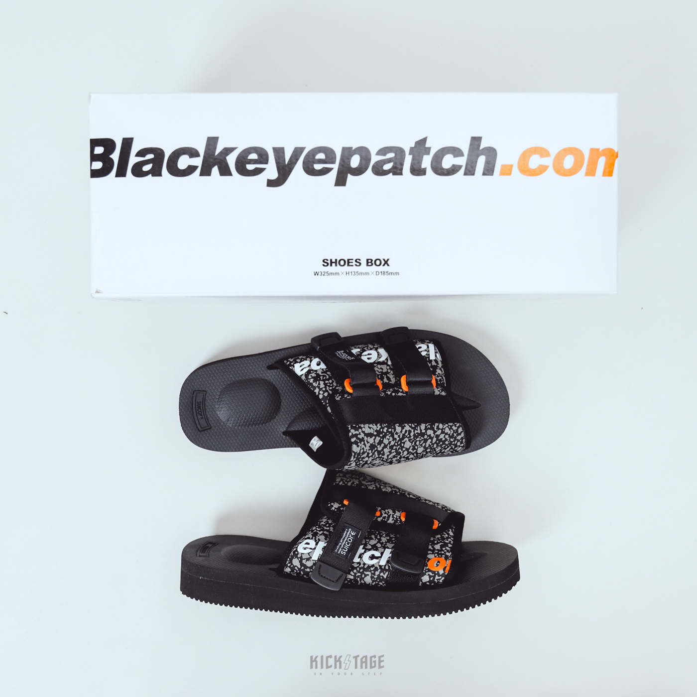 [出清商品售出無退換] BlackEyePatch x SUICOKE OG-081VBEP KAW-VBEP 黑色 黑眼貼布 聯名 VIBRAM 黃金大底 拖鞋【SK20081VBEPBK】