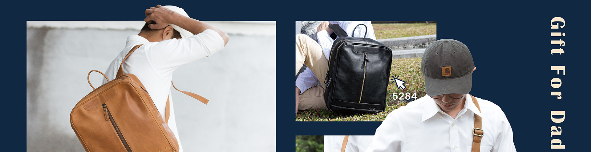 男人揹著後背包