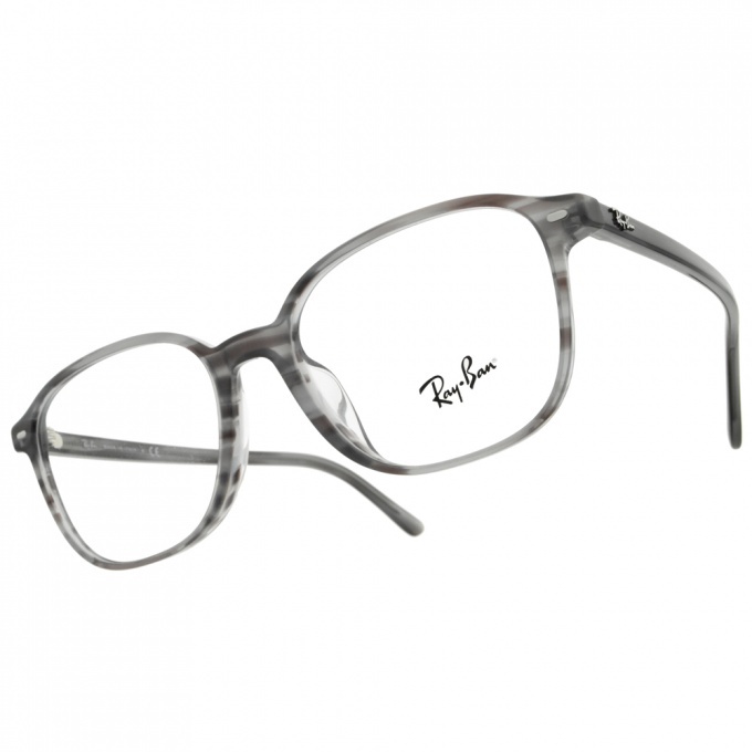 【RayBan】RB5393F 8055-53mm 紳士板方框光學眼鏡