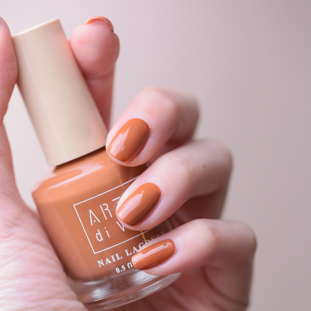 林葉亭 × ARTiS di Voce指甲油 JA07 橘彩琥珀