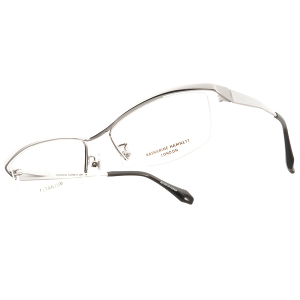 【KATHARINE HAMNETT】KH9132 C01 經典別緻半框光學眼鏡