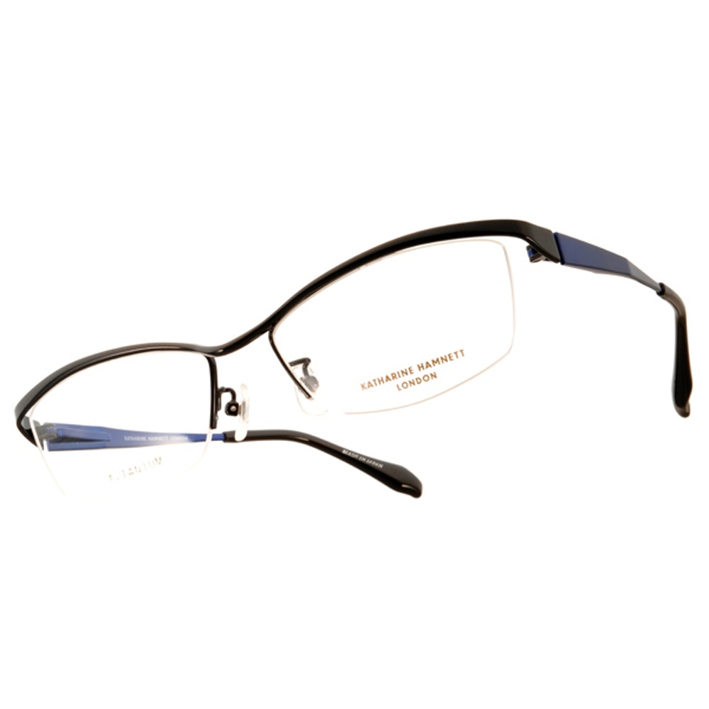 【KATHARINE HAMNETT】KH9132 C03 經典別緻半框光學眼鏡