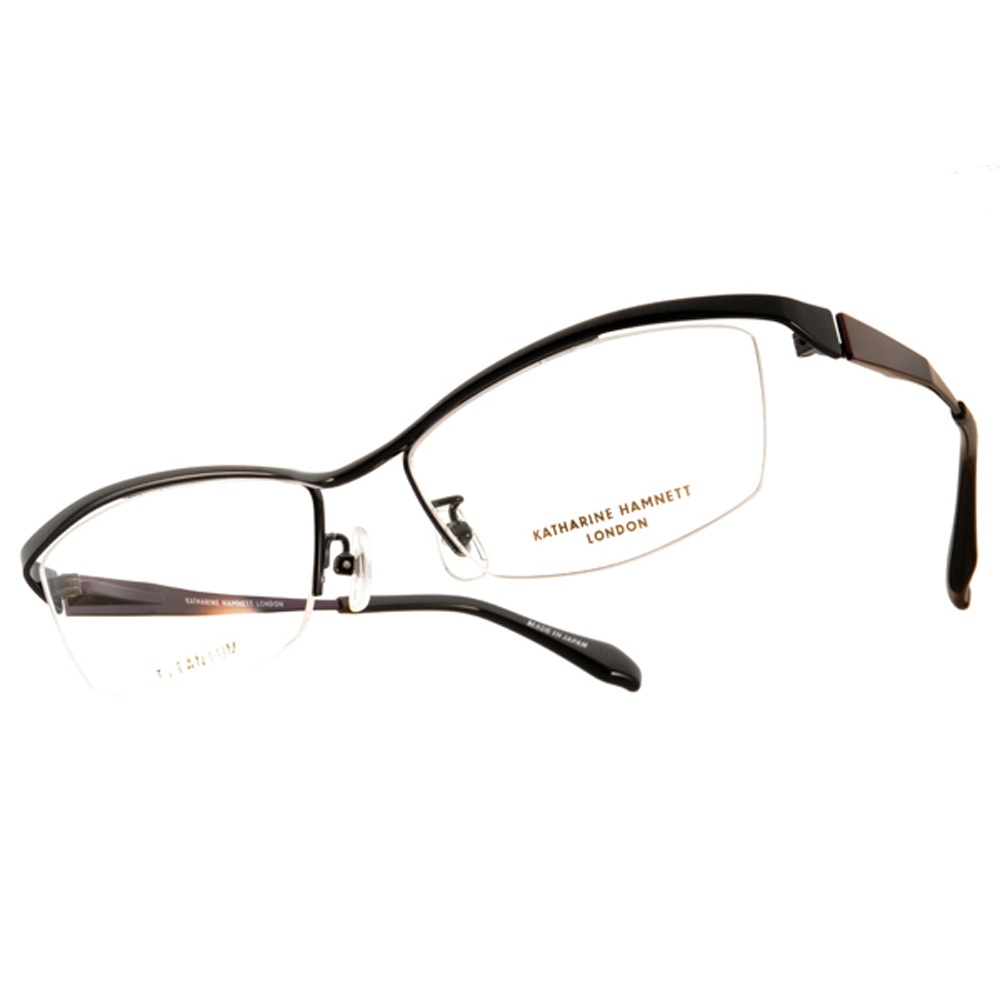 【KATHARINE HAMNETT】KH9132 C04 經典別緻半框光學眼鏡