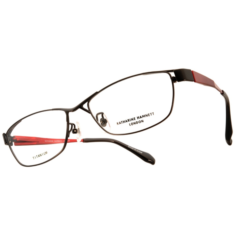 【KATHARINE HAMNETT】KH9133 C04 日本工藝 鈦金屬系列方框光學眼鏡