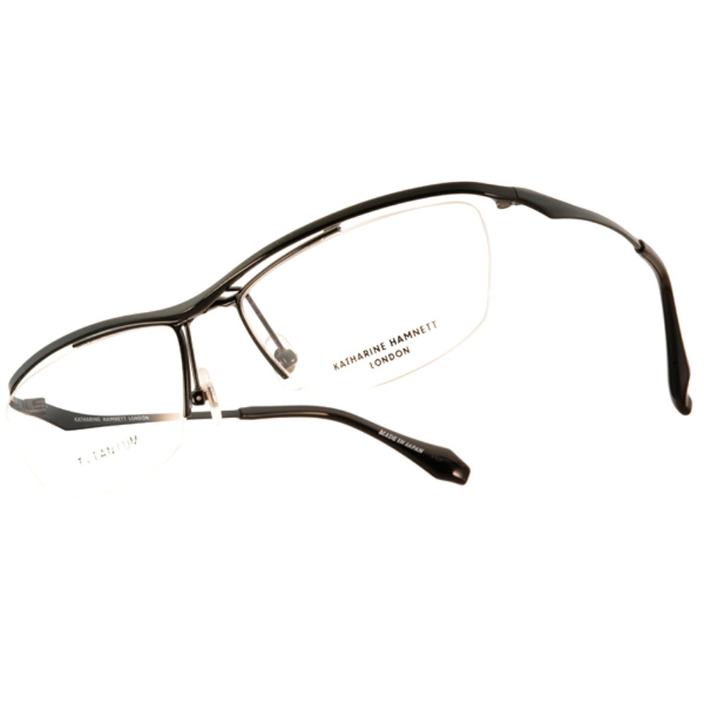 【KATHARINE HAMNETT】KH9134 C03 半框光學眼鏡#日本工藝鈦金屬系列